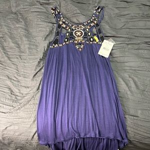 Free people dress with opening at top